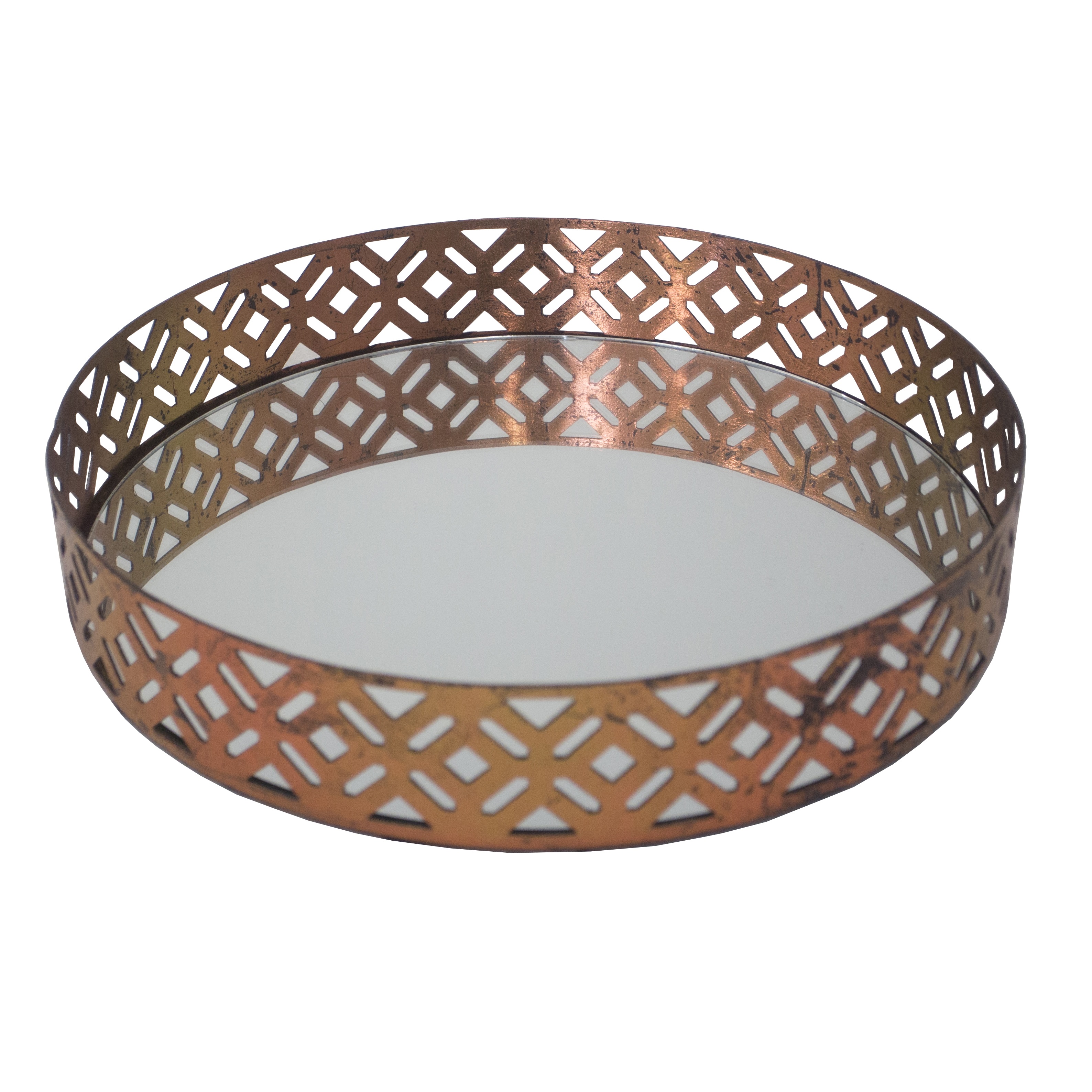 Round Copper Mirror Tray Lux Furniture Als Round Copper Mirror Tray